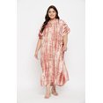 thumbnail image 2 of Oussum Robe Caftans pour Femme Grande Taille Imprimée Longue Maxi à Boutons Robes Caftan, 2 of 7