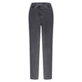 thumbnail image 3 of Pull On Skinny Jeans for Women, Stretchy Smocked Ruffle High Waisted Trendy Tummy Control Faux Demin Jegging, 3 of 4