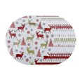 thumbnail image 3 of Printed Metal Charger Plate (Tree & Deer) (13") - Set of 12, 3 of 4