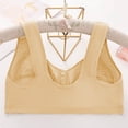 thumbnail image 4 of VEKDONE Woman's Embroidery Thin Style Ventilate Large Size Bra Without Steel Rim Beige 36, 4 of 6