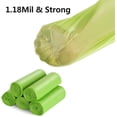 thumbnail image 3 of POINTERTECK 60 Counts Biodegradable Trash Bags 13 Gallon Compostable Trash Bags  Recycled Garbage Bags Unscented Wastebasket Liners for Kitchen Office, 3 of 7