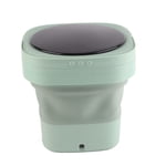 Portable Washing Machine, 6.5L Foldable Mini Small Washer Automatic Drainage Compact Laundry Washer Spin Dryer For Baby Clothes, Underwear, Socks, Apartment, Camping, RV, Travel