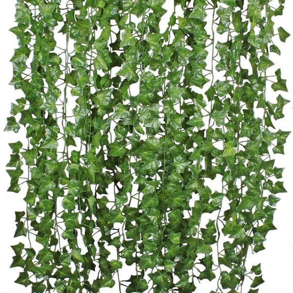 12Pcs Fake Vines Fake Plants Ivy Garland Artificial Greenery Hanging Plant Decorations