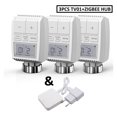 thumbnail image 1 of 3.0 Smart WIFI Thermostatic Radiator Valve Actuator TRV Programmable Temperature Controller ,Easy to Install, 1 of 7