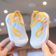 thumbnail image 4 of Girls Sneakers, Spring New Soft Soled Single Shoes Baby Walking Shoes Bow Princess Small Solid Shoes, 4 of 9