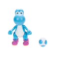 thumbnail image 4 of Super Mario 4 Inch Figure - Light Blue Yoshi with Egg, 4 of 6