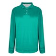 thumbnail image 3 of asjyhkr Plus Size Womens Long Sleeve Shirts Button Summer Tops Trendy 2025 Work Business Causal T Shirts, 3 of 6