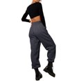 thumbnail image 3 of Innerwin Jogger Pants With Pockets Women Trousers Sports Solid Color Lounge Sweatpants Dark Gray S, 3 of 4