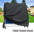 thumbnail image 2 of Housse de Table Noire Pleine Grandeur pour Tennis/ping-Pong Intérieur/extérieur Imperméable, 2 of 8