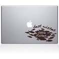 thumbnail image 1 of The Decal Guru 1022-MAC-13X-BRO Meilleurs Voeux Petits Poissons Vinyle Autocollant, 13" MacBook Pro (2016 et Plus Récent), Brun, 1 of 1