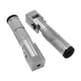 thumbnail image 4 of QualitChoice 2Pcs Motorcycle Footpegs Easy Installation Wear Resistant Footrests Replaces Silver 12.1x2.4cm, 4 of 5
