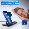 thumbnail image 2 of Chargeur Sans Fil 3 en 1, Chargeur Sans Fil Compatible - Noir, 2 of 5