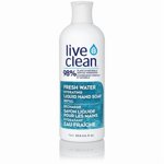 Live Clean Fresh Water Hydrating Liquid Hand Soap Refill, 1 L