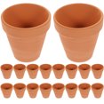 thumbnail image 2 of Miangastore 20pcs Mini Terracotta Pots with Drainage Holes Succulent Cactus Nursery Planter, 2 of 8