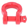thumbnail image 1 of Winch D Ring Shackle, 5T/11000lbs Load Capacity 7/8in Pin Tow Clevis Multifunction  For UTV For ATV Red,Black, 1 of 8
