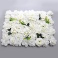thumbnail image 4 of jifeng Artificial Flowers Wall Screen Romantic , Floral Backdrop ,Background Wall Decor White, 4 of 9