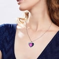 thumbnail image 4 of Solar System Planet Galaxy Double Sided Glass Universe Heart Pendant Necklace, 4 of 9