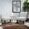 thumbnail image 1 of Velmero - CHAIR (two chairs),Grey-Ivory, 1 of 10