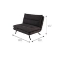 thumbnail image 3 of Mainstays Pillow Top Convertible Chair, 3 of 6