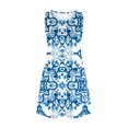 thumbnail image 4 of EGNMCR Robes d'Été Femmes Tendance 2024 Robes d'Été pour Femmes Plage Floral T-Shirt Robe Soleil Décontractée Poches Boho Robe Débardeur, 4 of 5