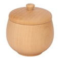 thumbnail image 1 of Wood Spice Jar, Japanese Dustproof Safe Seasoning Box Sour Jujube Wood  For Kitchen For Salt Log, 1 of 8