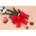 thumbnail image 3 of Joycrosso Burlap Wired Edge Ribbon 1.5 inch x 10 Yards, Red, Ideal for Crafting, Gift Wrapping, Wreath, Christmas Tree, and Rustic Wedding Decorations, 3 of 4