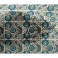 thumbnail image 4 of oneOone Viscose Chiffon Fabric Leaves & Floral Block Printed Craft Fabric BTY 42 Inch Wide, 4 of 4