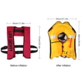 thumbnail image 4 of Inflatable Life Jacket Adult Life Vest Water Sports Swimming Fishing Survival Jacket, 4 of 6