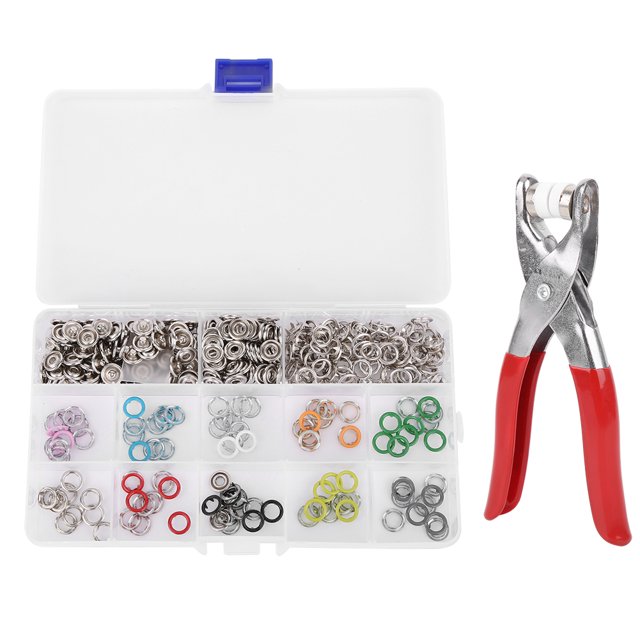 Boutons-pression à Ardillon, Outil de Boutons-Pression, 5 Griffes pour Réparer et Remplacer les Manteaux