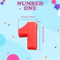 thumbnail image 1 of Agiferg Birthday Number Silicone Cake Mould Pizza Pan Baking Cake Bread Kitchen DIY Mould, 1 of 2