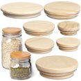 thumbnail image 1 of Lid Eco-Friendly Leak-Proof Wood Coffee Mug Cover Lid for Ceramic Cup, 1 of 6