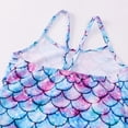 thumbnail image 4 of Maillot de Bain Fille Tankini Enfant Écaille de Poisson Maillots de Bain, 4 of 8