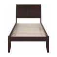 thumbnail image 3 of Lit Plateforme Simple en Bois Massif Portland, Couleur Espresso, 3 of 5