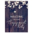 thumbnail image 1 of Darling Souvenir MADE WITH LOVE Flowers With Wood Panel,WelcomeSignLarge Decorative PosterWelcomeTo Our Engagement Poster For Easel Party Collection- 18x12, 1 of 5