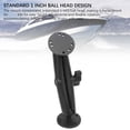 thumbnail image 3 of Fish Finder Mount High Strength Aluminum Alloy 1 Inch Ball Head Marine Electronics Replacement for Kit T, 3 of 7