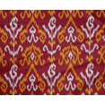 thumbnail image 4 of oneOone Tissu Polyester Lycra Rayé & Paisley Imprimé Ikat pour Couture Largeur 56 Pouces, 4 of 4