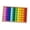 60pcs, variant on kusrkot Acrylic Cubes Blocks Set Clear Rainbow Acrylic Gemstone Cubes for Party Kids Double Shapes