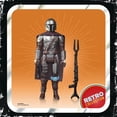 thumbnail image 3 of Star Wars Retro Collection The Mandalorian (Beskar) Toy 3.75-Inch-Scale Star Wars: The Mandalorian Collectible Action Figure, Accessories, 3 of 8