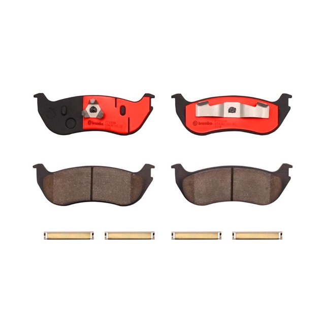 Brembo Brake Pad P24068N NAO; FMSI Number D881-7758; Ceramic; Set Of 4