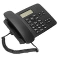 thumbnail image 1 of EASTIN Wired Landline Phone  Redial Function Home Corded Telephone Black Caller ID With Answering Machine For Hotel Black, 1 of 8