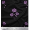 thumbnail image 1 of Soimoi Moss Georgette Fabric Wild Flower Decor Fabric Printed Yard 42 Inch Wide, 1 of 3