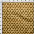 thumbnail image 3 of oneOone Silk Tabby Pale Orange Fabric Geometric Line Ikat Sewing Craft Projects Fabric Prints By Yard 42 Inch Wide, 3 of 4