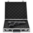 thumbnail image 1 of vidaXL Gun Case Aluminium ABS Black, 1 of 5
