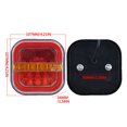 thumbnail image 3 of Eky Wireless Trailer Lights Magnetic Towing,Rechargeable LED Tail Light Kit for Tow Truck,LED Square Burger Light Magnetic Fixed Non-Lost Wires Rope,Waterproof for Boats Utility RV Campers,1Pc, 3 of 5