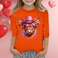 thumbnail image 2 of TZEWGL T-Shirts pour Nouveau-Né Imprimé Col Rond Ample Manches Courtes Raccourcies Blouse pour Bébé Taille 13-14T, 2 of 4