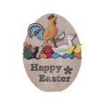 thumbnail image 1 of Table en Bois Lapin de Pâques Centre de Table Statue de Poule en Bois Artisanat Coq en Bois Décoration de Pâques Poulet en Bois Centre de Table Animal Table à Manger en Bois, 1 of 9