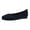 1-Dark Blue, variant on 2025 Ladies Solid Color Business Casual Shoes for Women Wide Breathable Knitting Round Head Women Wide Width Shoes Casual Flat Comfortable Casual Single Shoes
