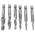 thumbnail image 2 of Foret Hexagonal, Robuste Durable HSS Taraud Foret Universel 6PCS pour Accessoires de Machine pour Fournitures Industrielles, 2 of 7