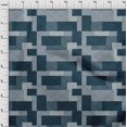 thumbnail image 3 of oneOone Tissu Jersey en Viscose Tissu à Imprimé Géométrique Carré BTY 60 Pouces Wide, 3 of 4