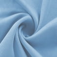 thumbnail image 4 of RXIRUCGD Men Solid Color Pocket Long Sleeves Flip Collar Fashion Golf Ball Shirt Tops, Light Blue, Size: XL, 4 of 6